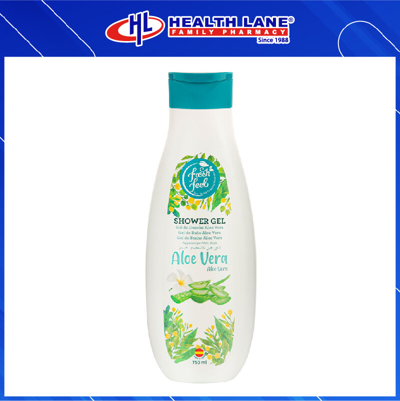 FRESH FEEL SABUN MANDI ALOE VERA 750ML